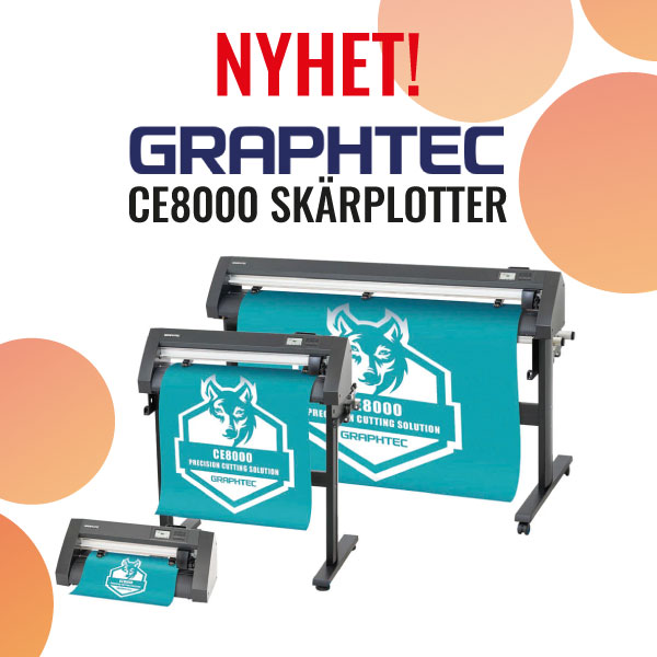 Nyhet: Graphtec CE8000 skärplotter