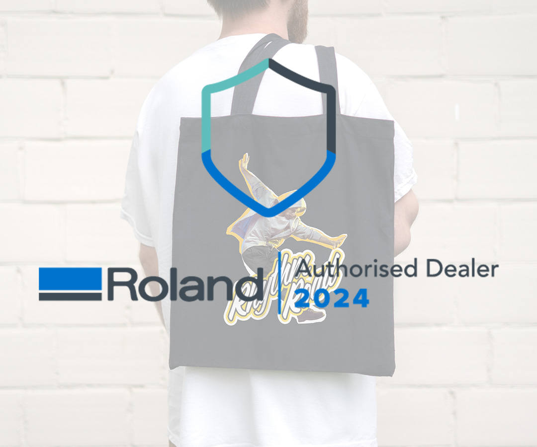 Bevis på att vi är auktoriserad återförsäljare för Roland.