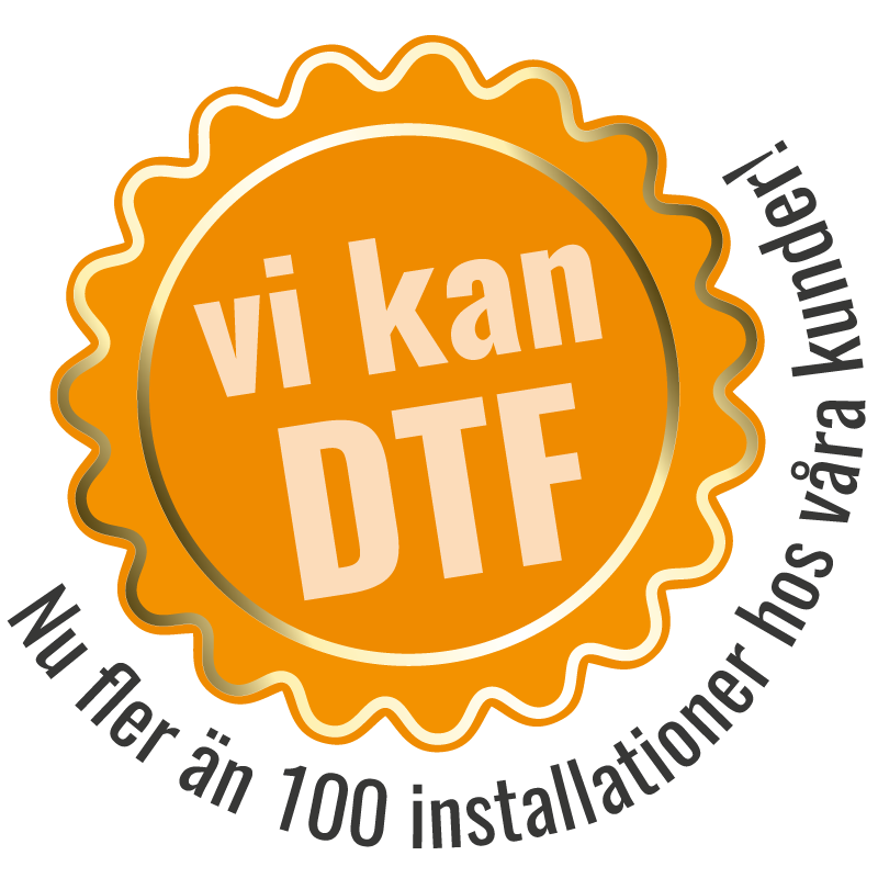 DTF-badge - vi kan DTF